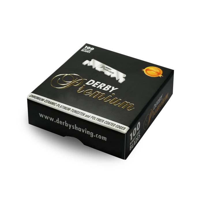 Derby Black Premium Professional - Conf. 100 Mezze Lame