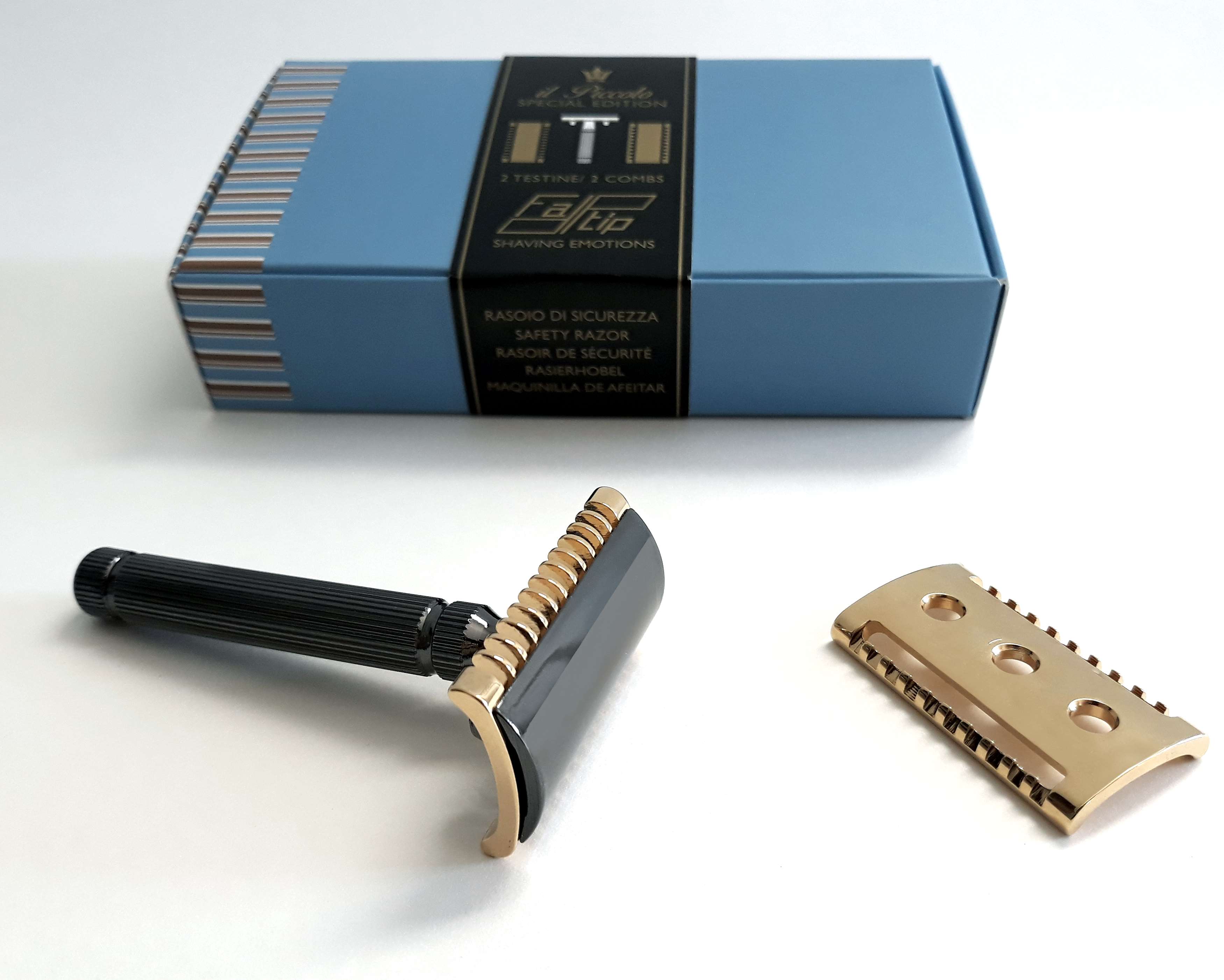 Fatip - Rasoio Piccolo Special Edition 2 Testine