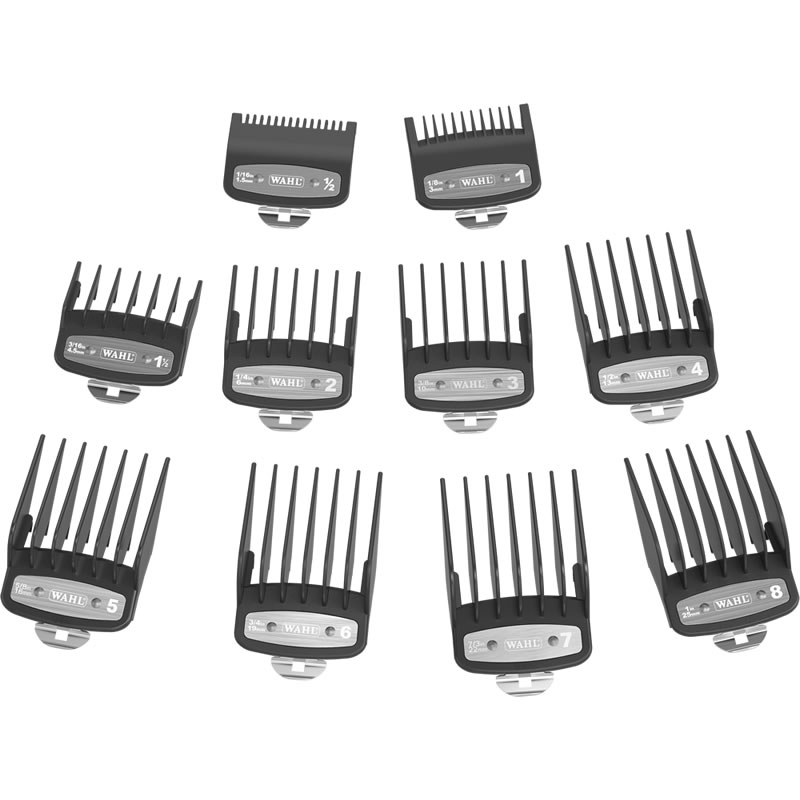 Wahl - Set 10 Alzi Premium Super Taper/Balding/Legend/Magic Clip/Icon
