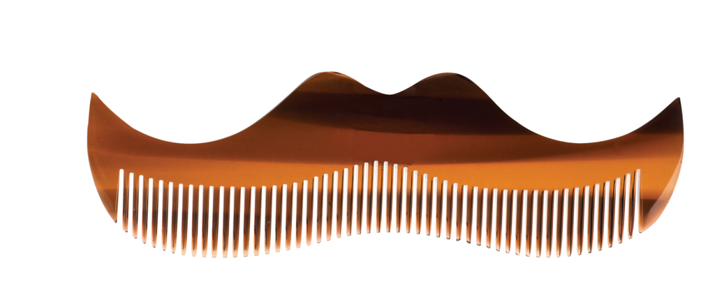 Pettine baffi Art. 493 Moustache Amber