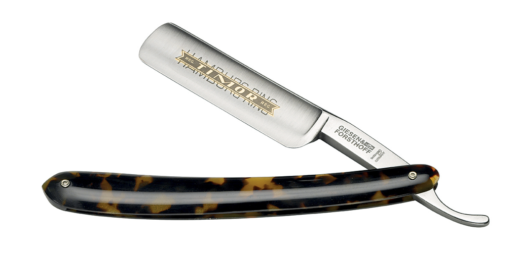 Timor - Rasoio 6/8" Man. Tartaruga Hamburg Ring