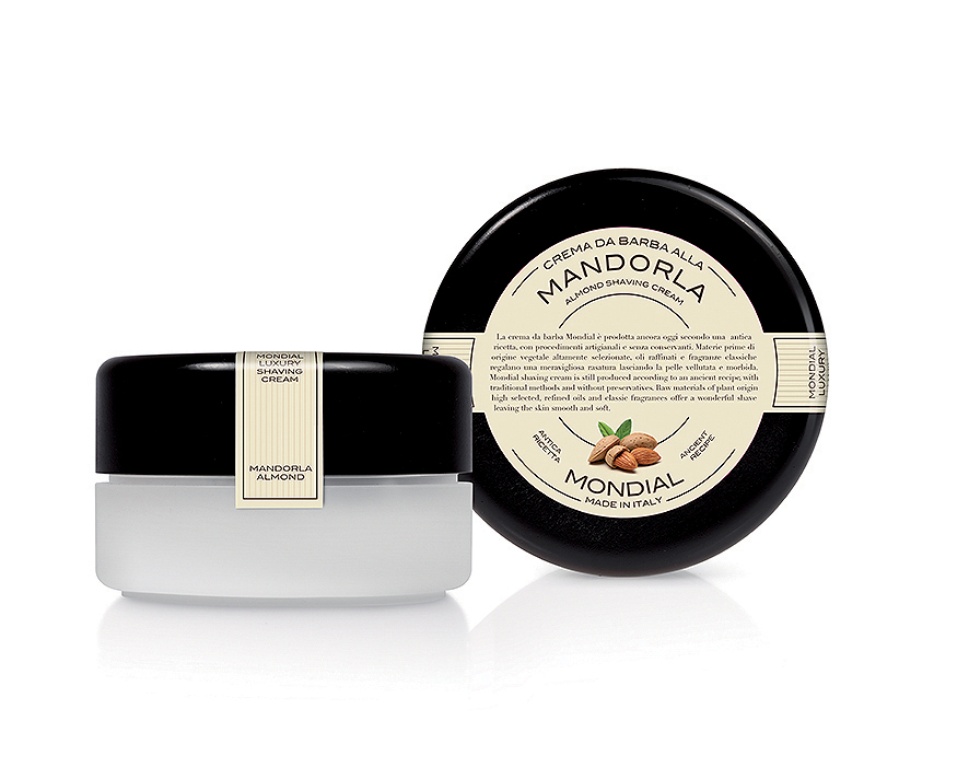Mondial - Crema Barba in Ciotola150ml - Mandorla
