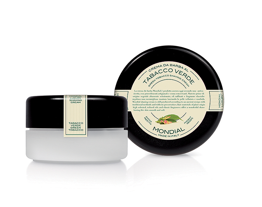 Mondial - Crema Barba in Ciotola150ml - Tabacco