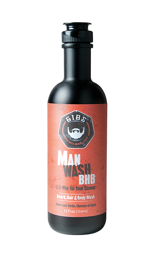 Shampoo per barba Gibs Grooming Man Wash BHB 355 ml
