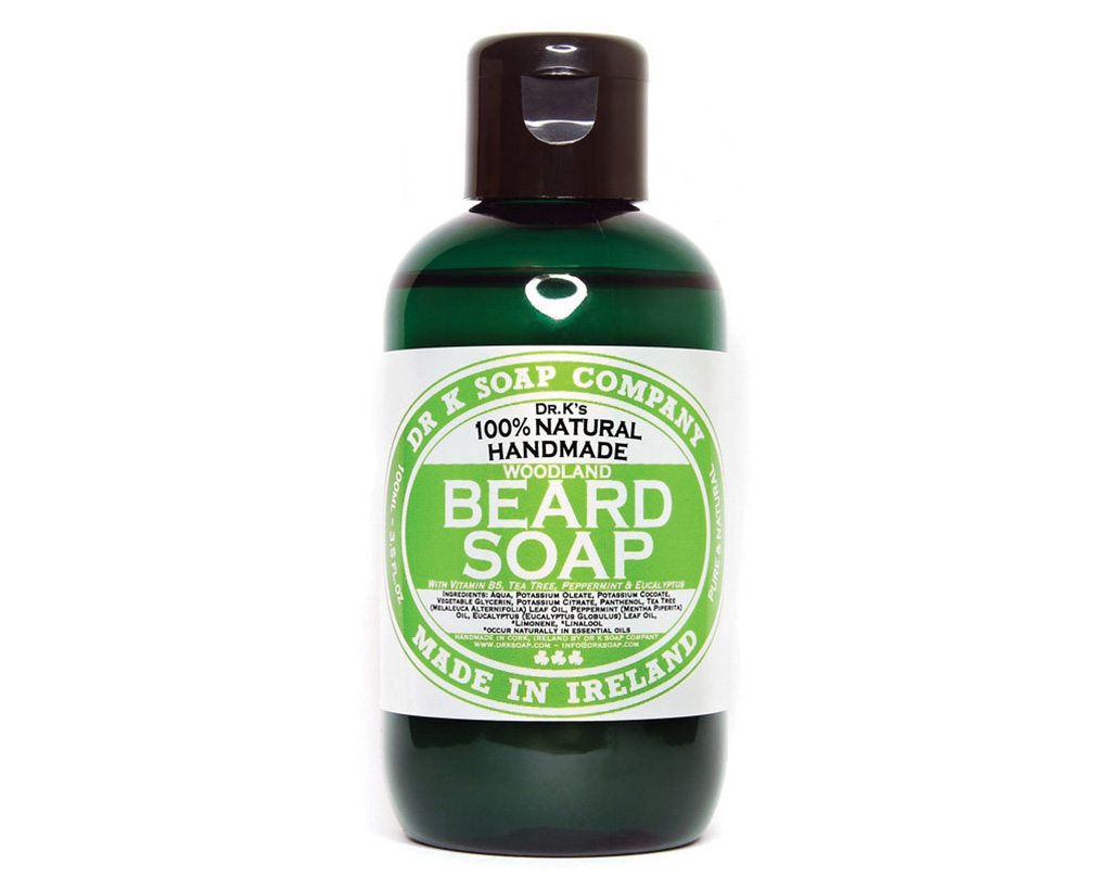 Dr K Barber Beard Soap Wood. Shampoo per barba 100 ml