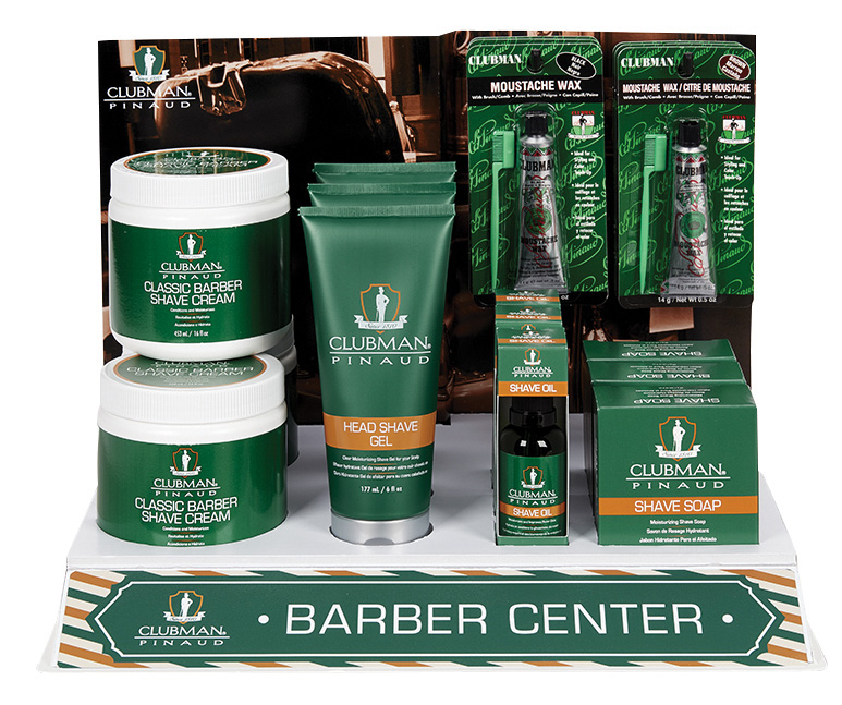 Clubman - Barber Center Display 18 pz