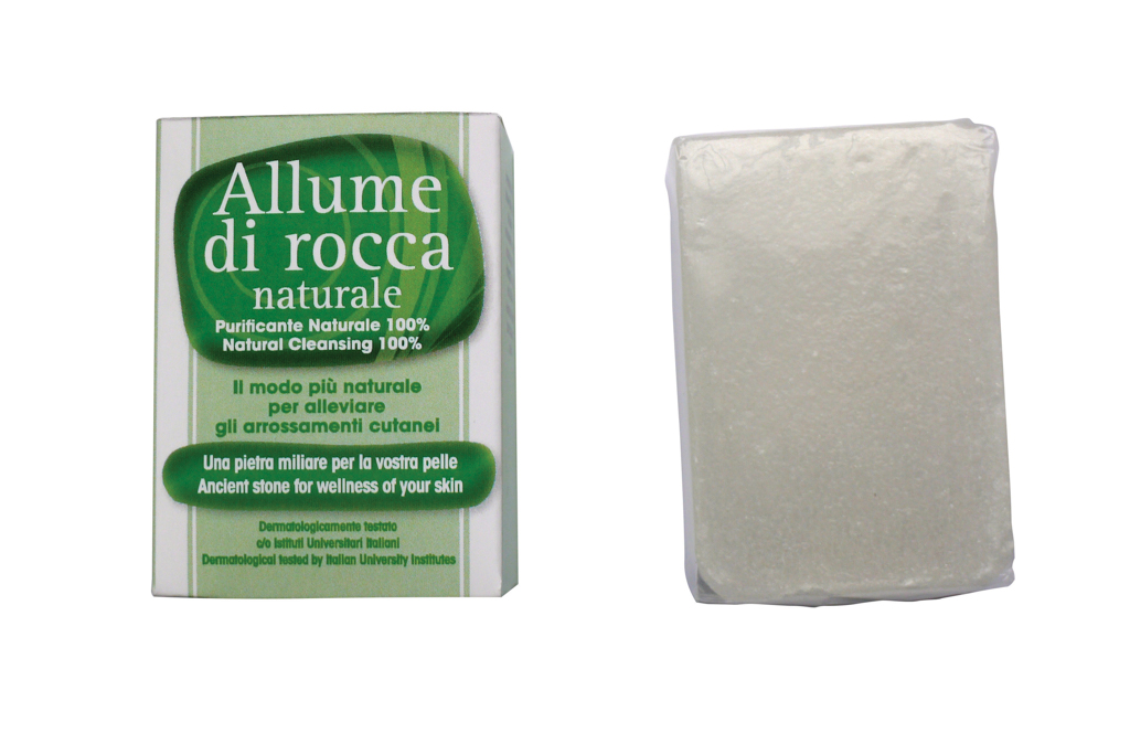Allume di Rocca Rettangolare 100 g
