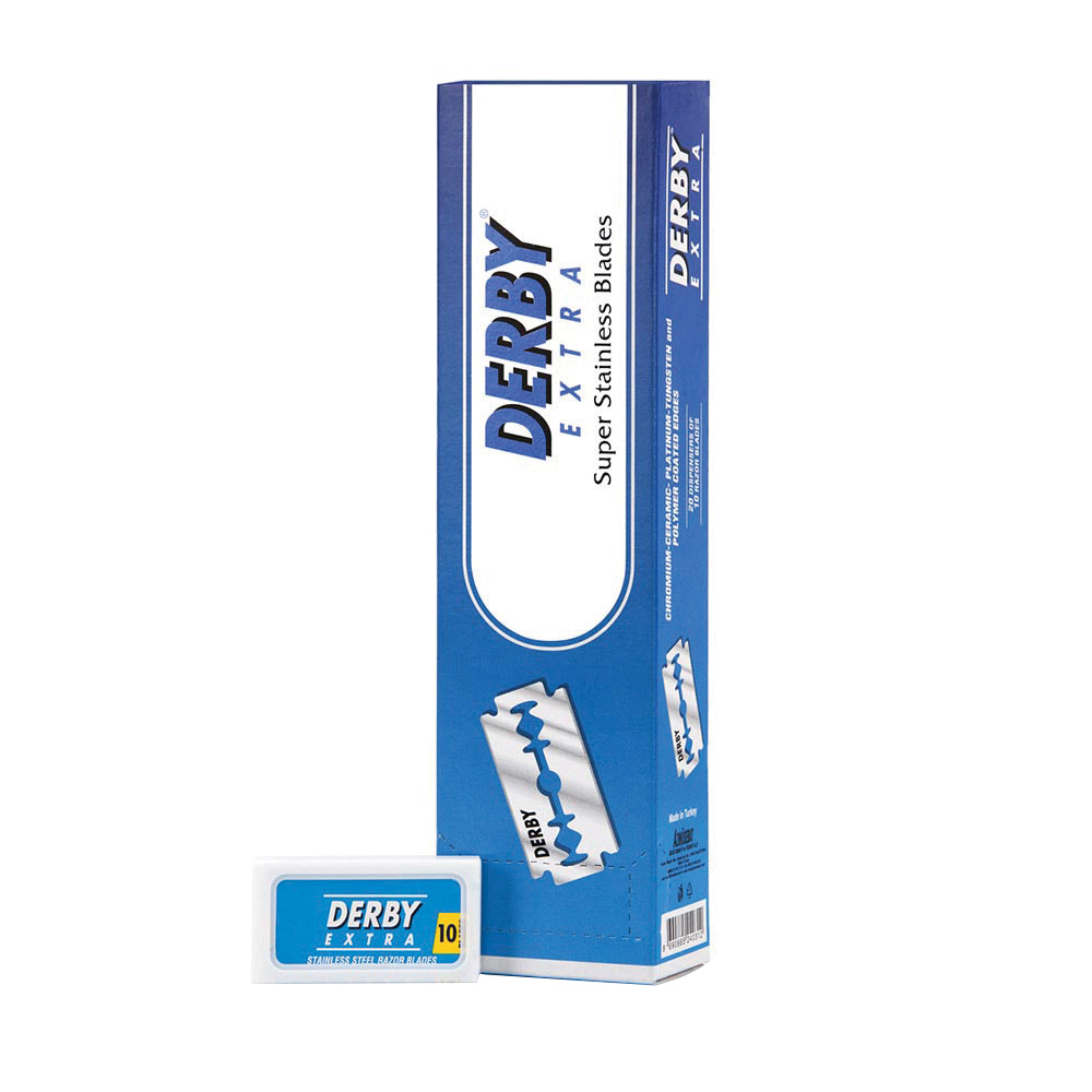 Derby Extra - Confezione200 Lamette (Blu)